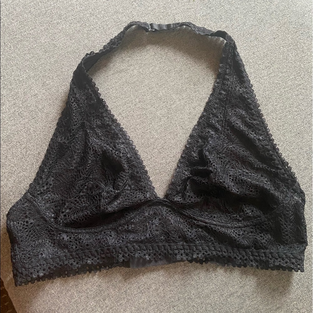 Victoria’s Secret halter bralette; size medium